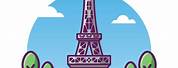 Eiffel Tower France Images Cartoon