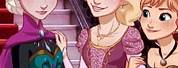 Elsa Anna and Rapunzel Cousins