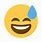 Emoji Smile Sweat Drop