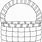 Empty Basket Clip Art Black and White