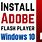 Enable Adobe Flash Player Windows 10