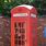 English Telephone Box