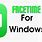FaceTime App Windows PC