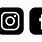 Facebook Instagram Email Logo