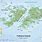Falkland Islands On a Map