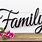 Family Sign Images