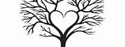 Family Tree with Heart Roots