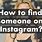 Find People On Instagram