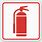 Fire Extinguisher Shape Symbols