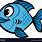 Fish Cartoon Icon