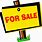 For Sale Sign Cartoon