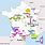 France Wine Map Printable