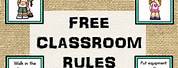 Free Classroom Rules Poster