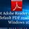 Free PDF Reader Windows 10