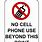 Free Printable Cell Phone Signs