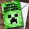 Free Printable Minecraft Cards