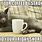 Friday Coffee Cat Meme