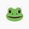 Frog Emoji Art
