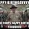 Funny Marine Birthday