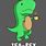Funny T-Rex Dinosaur