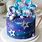 Galaxy Themed Birthday Cakes