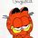 Garfield Angry Cat