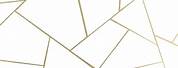 Geometric Gold and White Wall Paper