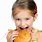 Girl Eating Hamburger