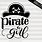 Girl Pirate SVG