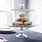 Glass Cake Stand with Dome