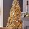 Gold Decorated Christmas Tree