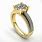 Gold Diamond Engagement Rings for Women