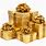 Gold Gift Boxes