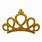 Gold Princess Crown Clip Art