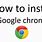 Google Chrome Installation