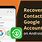 Google Contacts Recovery