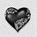 Gothic Heart Clip Art
