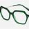 Green Glasses Frames