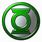 Green Lantern Name Logo