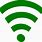 Green WiFi Logo Transparent