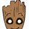 Groot Mask Template