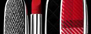 Guerlain Lipstick Case Red Checkered