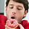 Guy Eating Donut