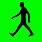 Guy Walking Greenscreen