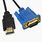 HDMI to VGA Male Cable