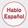 Hablo Espanol Logo