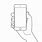 Hand Holding Cell Phone Clip Art