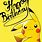 Happy Birthday Pikachu Pokemon