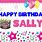 Happy Birthday Sally Ann