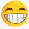 Happy Face Emoji with Teeth